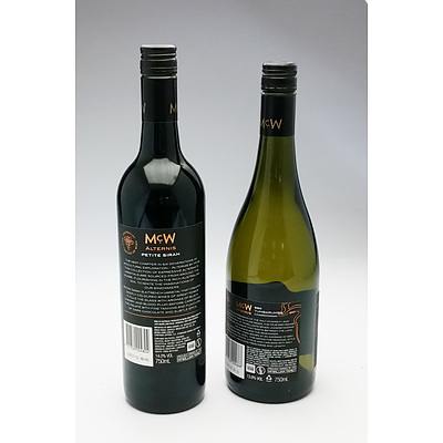 McW 2016 Petit Sirah and Reserve 2017 Chardonnay