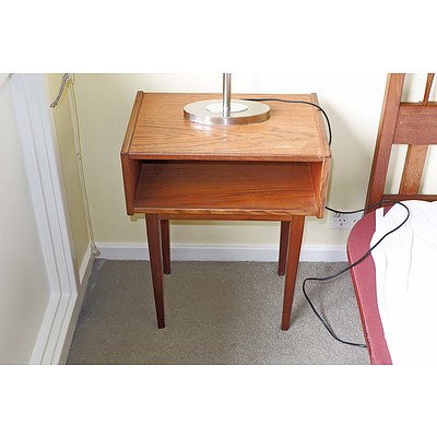 Nice Pair of Retro Parker Teak Bedside Tables