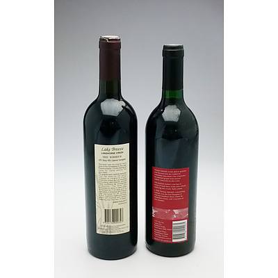 Thomas Mitchell 2003 Cabernet Shiraz and Lake Breeze Bernoota 2002 Shiraz Cabernet (2)