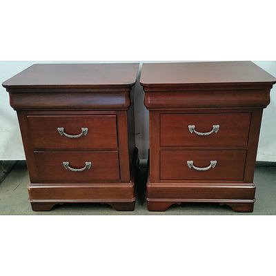 Drexel Heritage Bedside Tables - Lot of Two