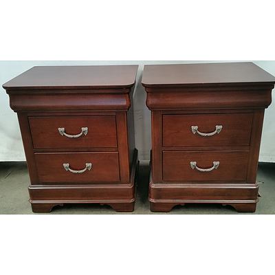 Drexel Heritage Bedside Tables - Lot of Two