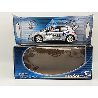 Solido - Peugeot 206 WRC 1:18 Scale Model Car