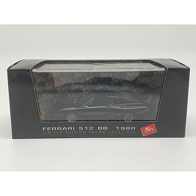 Brumm - 1980 Ferrari 512 BB 1:43 Scale Model Car