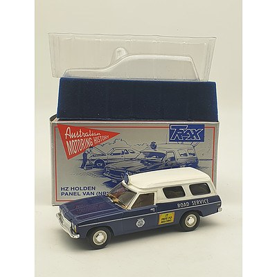 Trax Australian Motoring History - Holden HZ Panel Van NRMA 1:43 Scale Model Car