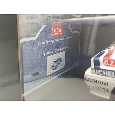 Sun Star - Lancia Delta HF Integrale 16V #6 1990 Tour de Corse 536/3000 1:18 Scale Model Car