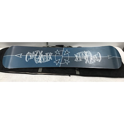 Crazy Creek Demo Air Snowboard