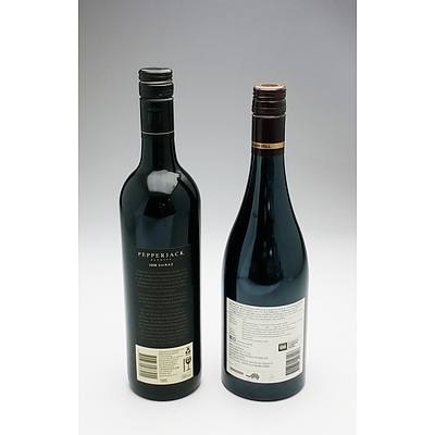 Pepperjack 2008 Shiraz and Scotchmans Hill 2013 Shiraz (2)