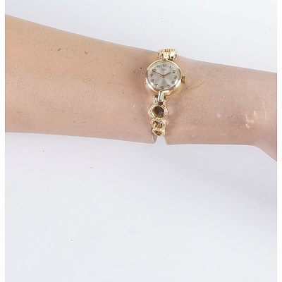 Tudor 9 ct Gold Plated Ladies Watch