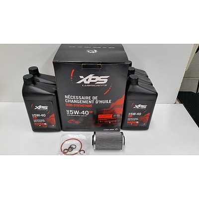 Can-Am New OEM Spyder XPS Engine Oil Change Kit Rotax 1330 Ace  -Brand New- RRP- $144.84