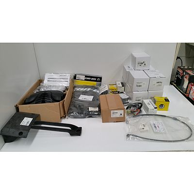 Bulk Lot Of Assorted Motorcycle Parts And Accessories - Brand New