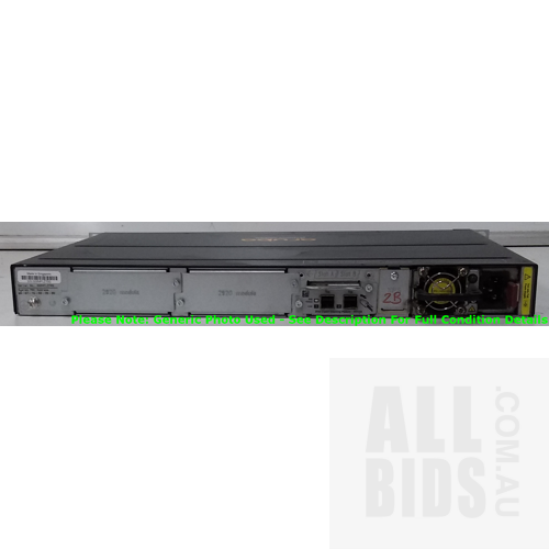 Aruba (J9729A) 2920-48G-PoE+ Switch 48 Port Managed Gigabit Ethernet PoE+ Switch w/ Stacking Module