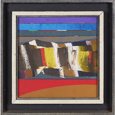 Thomas Gleghorn (born 1925), Arkaroola Wall 1971, Oil on Canvas