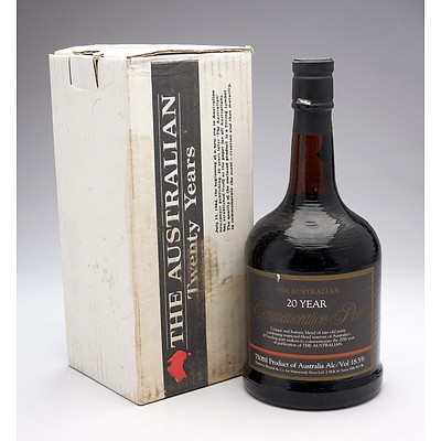 'The Australian' 20 Year Commemorative Port - 750ml in Original Box
