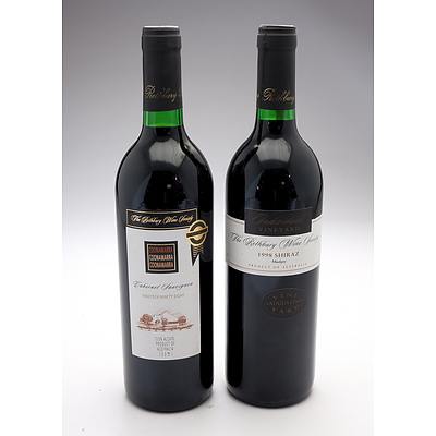 Rothbury Wine Society 1998 Coonawarra Cabernet Sauvignon and 1998 Mudgee Shiraz - Two Bottles (2)