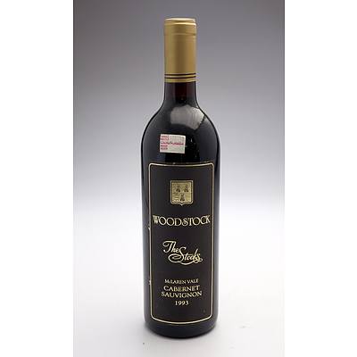 Woodstock 'The Stocks' McLaren vale 1993 Cabernet Sauvignon