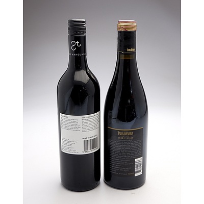 TarraWarra Yarra Valley 2001 Pinot Noir and St Leonards 2009 Petit Noir - Two Bottles (2)