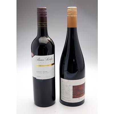Briar Ridge Orange Region 2007 Pinot Noir an Renaissance 1995 Petit Syrah - Two Bottles (2)