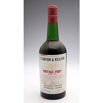 Stanton & Killeen Gracceray Vineyard Rutherglen 1976 Vintage Port Shiraz - 750ml