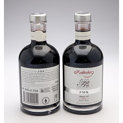 Kalleske J.M.K Fortified Shiraz VP 375mL - Lot of Two Bottles (2)