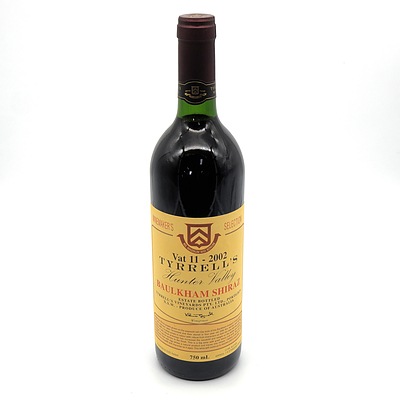 Tyrells Winemakers Selection Vat 11 2002 Baulkham Shiraz