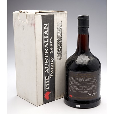 'The Australian' 20 Year Commemorative Port - 750ml in Original Box