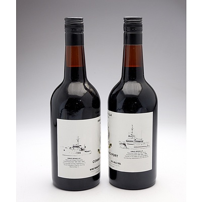HMAS Benalla AGSC-04 Commissioning Port - Lot of Two Bottles (2)