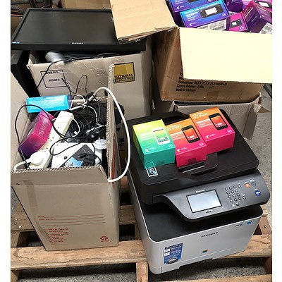 Bulk Lot of Assorted IT & Office Equipment/Accessories