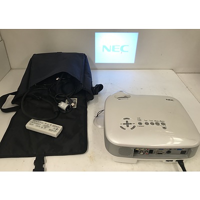 NEC VT670 XGA LCD Projector