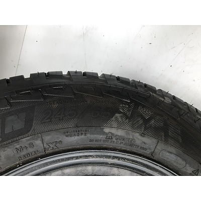 Volkswagen Steel Factory Rim with Brand New Michelin Tyre