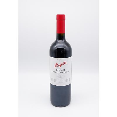 Penfolds Bin 407 2002 Cabernet Sauvignon