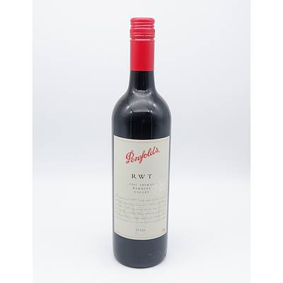 Penfolds RWT 2007 Barossa Valley Shiraz - Bottle No 07541