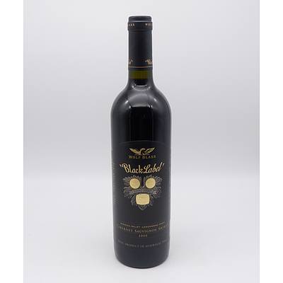 Wolf Blass Black Label 2000 Cabernet Sauvignon Shiraz