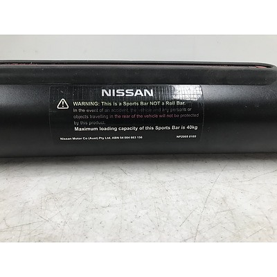 Nissan Ute Matte Black Sports Bar