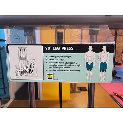 Integrity Strength Systems 90 Degree Leg Press Station