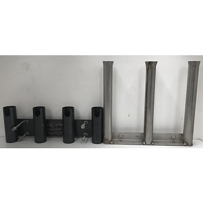 Two Fishing Rod Holders