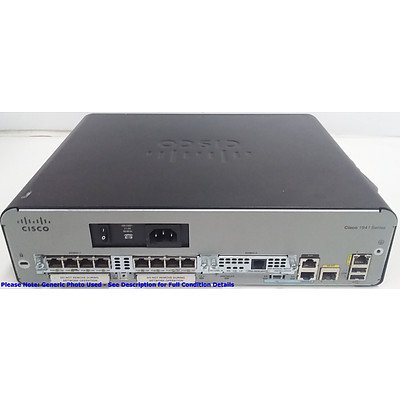 Cisco 1941W-A/K9 V06 Routeur Sans Fil 2 EHWIC Avec Module T1 CSU/DSU