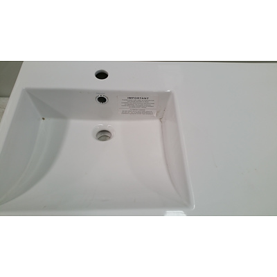 Caroma Liano Nexus 750 Shelf Wall Basin - As New - RRP $650.00