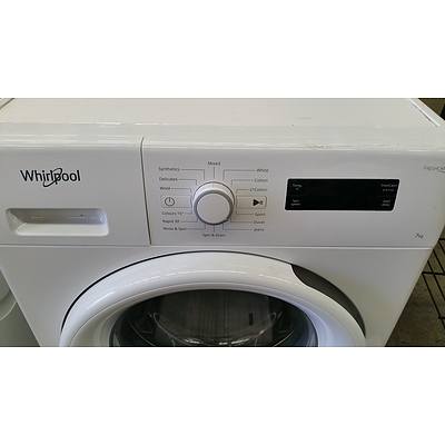 Whirlpool Freshcare 7.0kg Front Load Washing Machine - As New - RRP $750.00