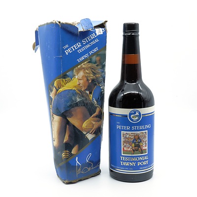 Peter Sterling testimonial Tawny Port