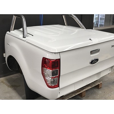 2012 Dual Cab Ford Ranger XLT Tub Conversion -White
