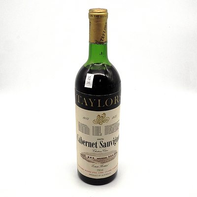 Taylors Chateau Clare 1975 Cabernet Sauvignon
