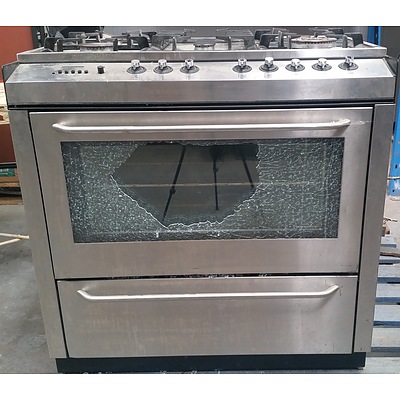 St George Five Burner Natural Gas Cooktop/Oven