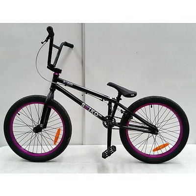 Radio saiko 2020 model Black/purple Single Speed Bmx Bike-Brand new