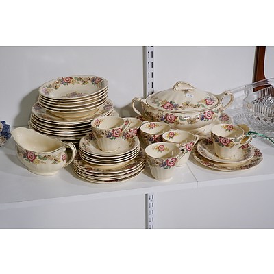 Vintage J & G Meakin 'Sunshine' Part Dinner Set - 39 Pieces (Reg No 561073)