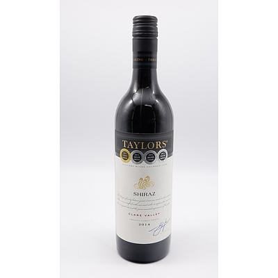 Taylors Clare Valley 2014Shiraz