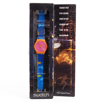 New in Box Swatch Sydney Olympics 2000 Watch