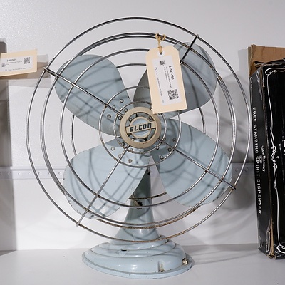 Vintage Elcon Desk Fan with Cast - Lot 1204417 | ALLBIDS