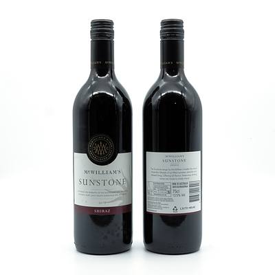 McWilliams Sunstone 2012 Shiraz - Lot of Two Bottles (2)