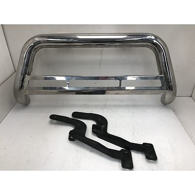 Mitsubishi Triton Stainless Steel Nudge Bar
