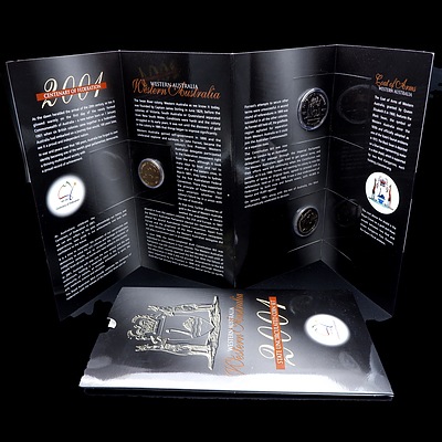 RAM 2001 Centenary of Federation, State Proof Three Coin Set, Western Australia